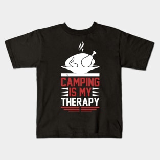 Camping Is My Therapy T Shirt For Women Men Kids T-Shirt